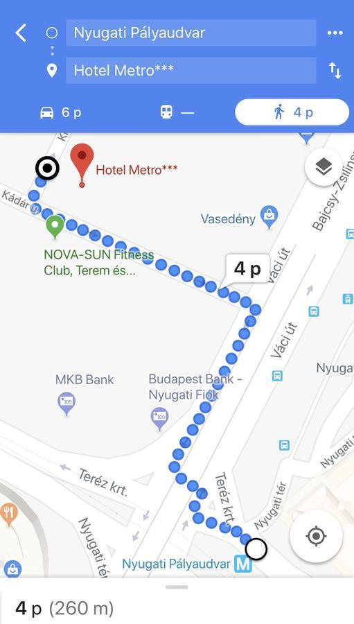 Hotel Metro بودابست المظهر الخارجي الصورة